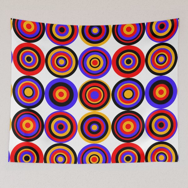 Item preview, Modern Retro Circles designed and sold by Hugh Whyte.