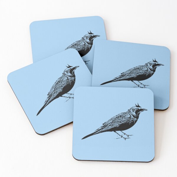Item preview, Horned Lark Black Design  designed and sold by designsasstultd.