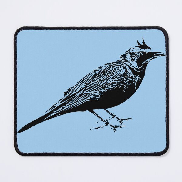 Item preview, Horned Lark Black Design designed and sold by designsasstultd.
