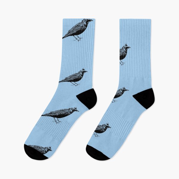 Item preview, Horned Lark Black Design  designed and sold by designsasstultd.