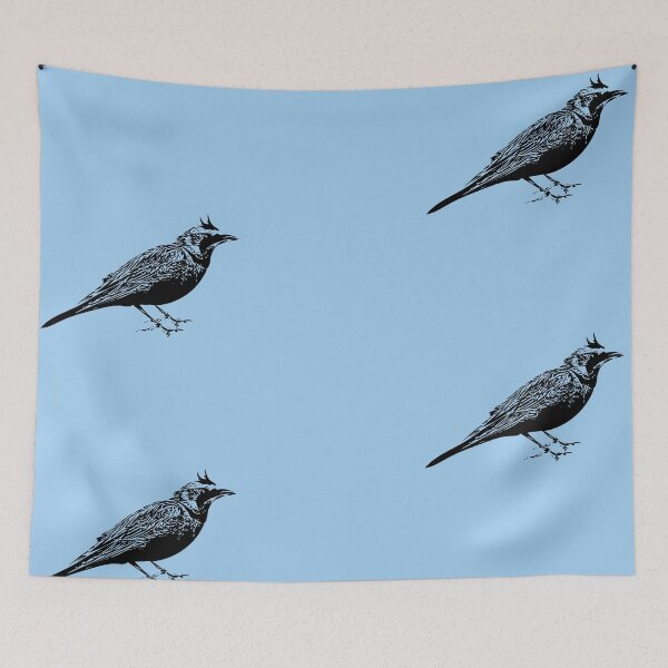 Item preview, Horned Lark Black Design  designed and sold by designsasstultd.