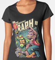 Camiseta premium para mujer Increíble Raph