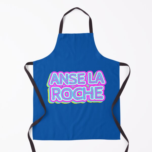 Item preview, Anse la Roche Beach Retro Typography designed and sold by ArtNoveltee.