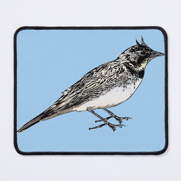 Item preview, Horned Lark Black Alternate Design  designed and sold by designsasstultd.