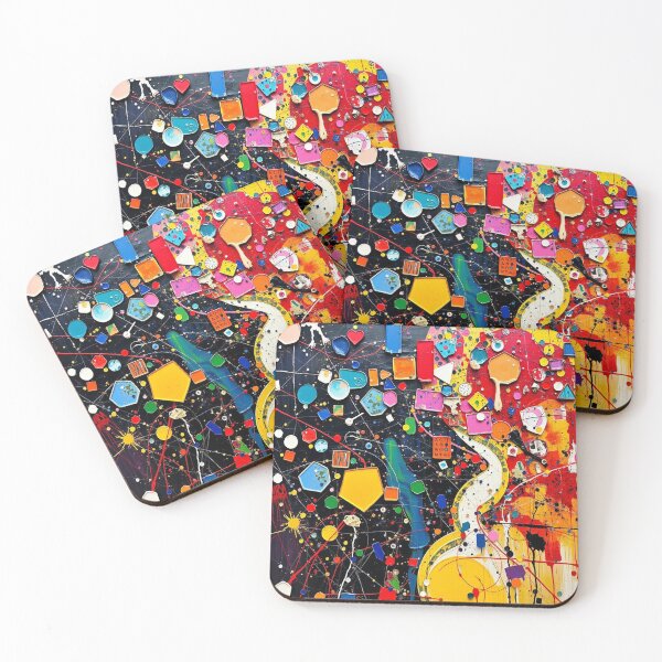 Item preview, Splashed paint abstract designed and sold by GasconyPassion.
