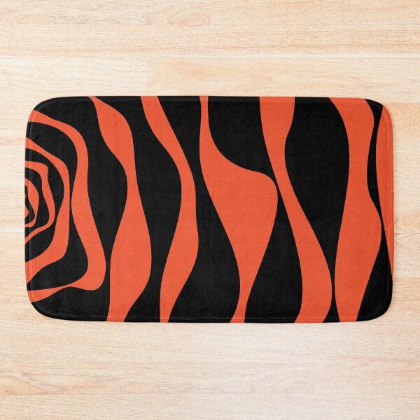 Item preview, Ebb and Flow 4 in Black and Orange designed and sold by LAEC-Shop.
