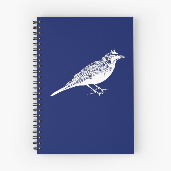 Item preview, Horned Lark White Design  designed and sold by designsasstultd.