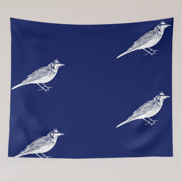 Item preview, Horned Lark White Design  designed and sold by designsasstultd.