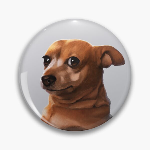 Item preview, Tense Dog Meme designed and sold by Mashz.