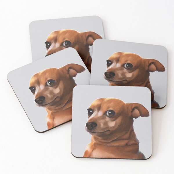 Item preview, Tense Dog Meme designed and sold by Mashz.