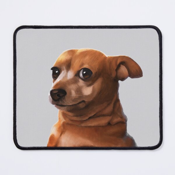 Item preview, Tense Dog Meme designed and sold by Mashz.