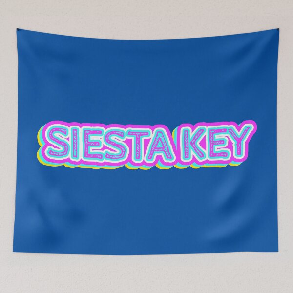 Item preview, Siesta Key Beach Retro Typography designed and sold by ArtNoveltee.