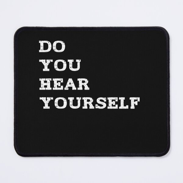 Item preview, Do You Hear Yourself, Abstract, ironic, retro, Political, Humor, Humor Gifts Lovers designed and sold by Printek.