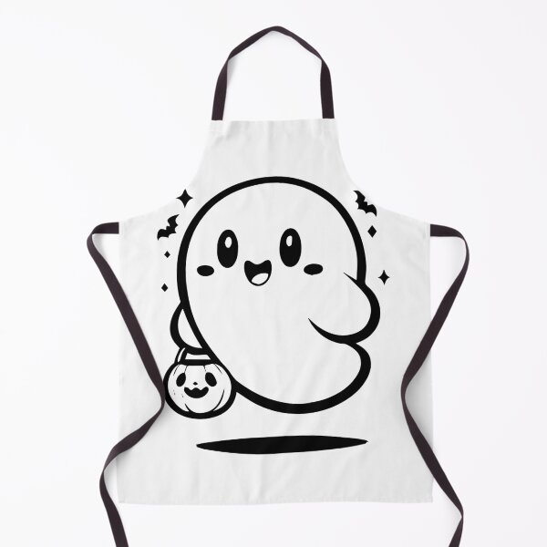 Item preview, Happy Cute Halloween Ghost designed and sold by Thai Vibe Studio.