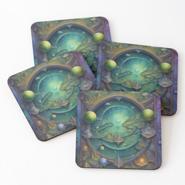 Item preview, Map of the Celestial Kingdom designed and sold by Ophelia's Bazaar.