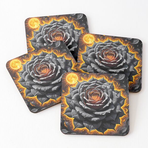 Item preview, Charcoal Rose, Ai Generated Art  designed and sold by ACC .