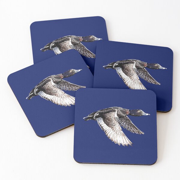 Item preview, Ring Necked Duck White Alternate Design  designed and sold by designsasstultd.