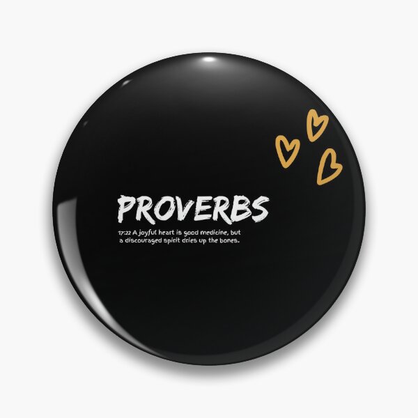 Item preview, Proverbs 17:22_Joyful Heart Bible Quotes designed and sold by QuotifBible.
