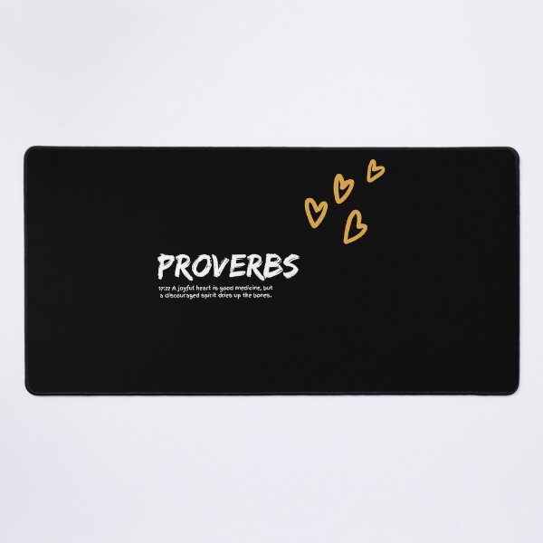Item preview, Proverbs 17:22_Joyful Heart Bible Quotes designed and sold by QuotifBible.