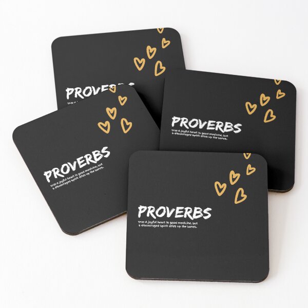 Item preview, Proverbs 17:22_Joyful Heart Bible Quotes designed and sold by QuotifBible.