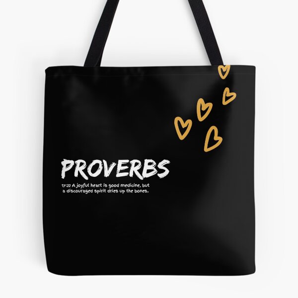 Item preview, Proverbs 17:22_Joyful Heart Bible Quotes designed and sold by QuotifBible.