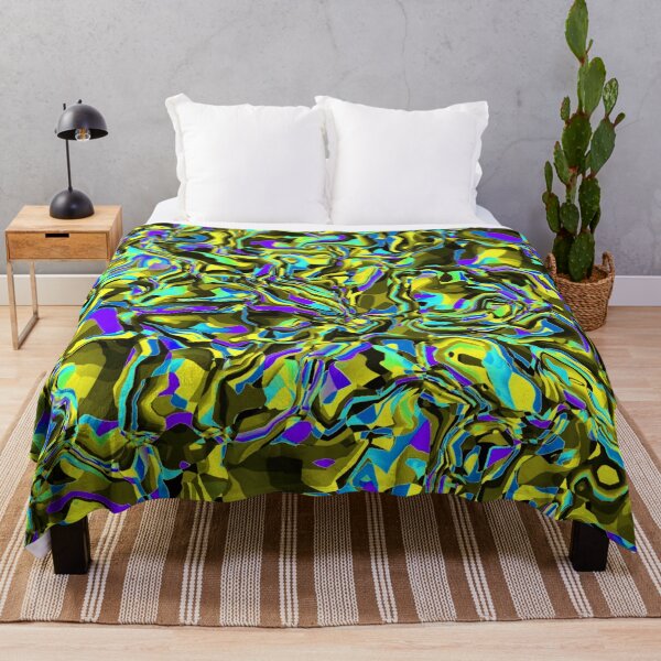 Item preview, Abstract Multicolored Painted Fractal Chaos 10 designed and sold by SXW Designs.