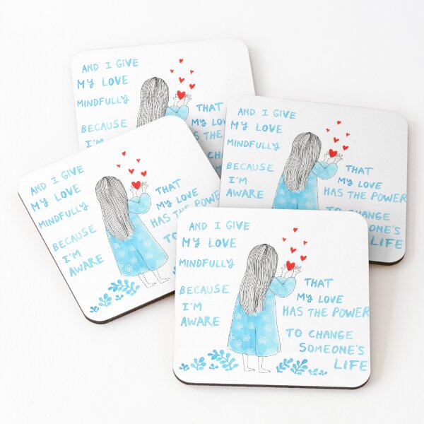 Item preview, AND I GIVE MY LOVE MINDFULLY... designed and sold by Ani Castillo.