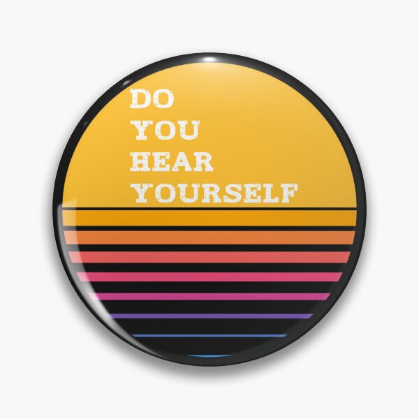Item preview, Do You Hear Yourself Retro,  Abstract, ironic, retro, Political, Humor, Humor Gifts Lovers designed and sold by Printek.