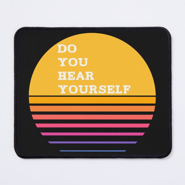 Item preview, Do You Hear Yourself Retro, Abstract, ironic, retro, Political, Humor, Humor Gifts Lovers designed and sold by Printek.