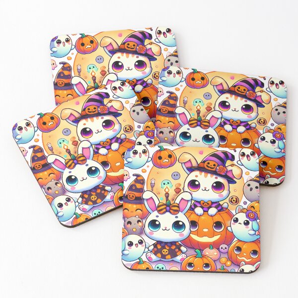 Item preview, Cute Halloween Animals in Fun Costumes designed and sold by keomany.