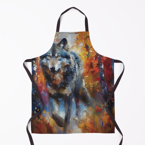 Item preview, Autumn Wolf 2 designed and sold by Dawn van Doorn.