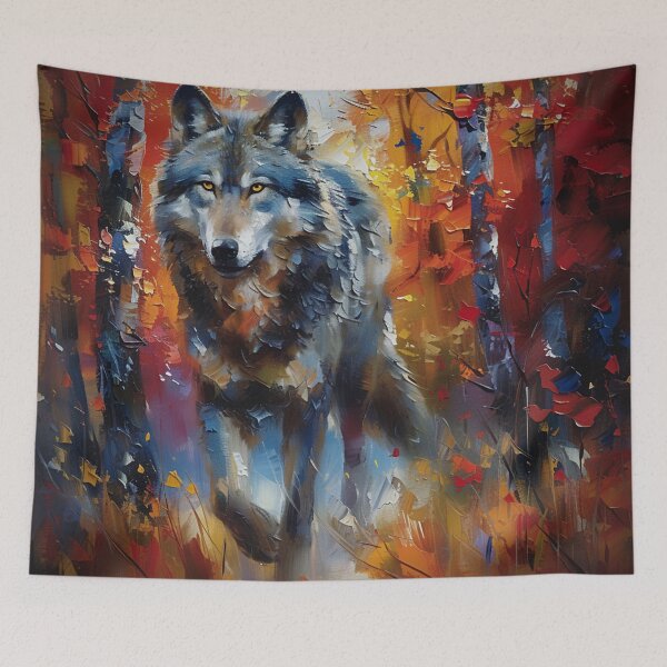 Item preview, Autumn Wolf 2 designed and sold by Dawn van Doorn.