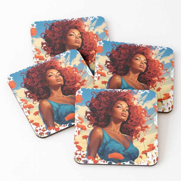 Item preview, Abstract Creative Prints, Afro Woman designed and sold by digimart.