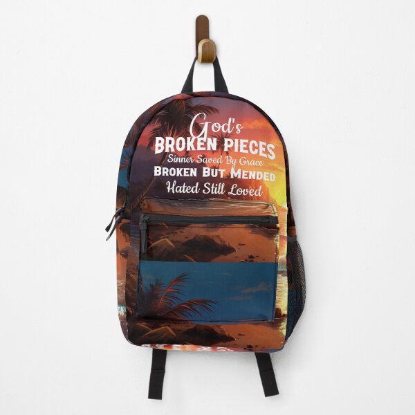 Item preview, Broken Pieces Inspirational Christian Bible Quotes He Is Risen designed and sold by Luvjesus2.