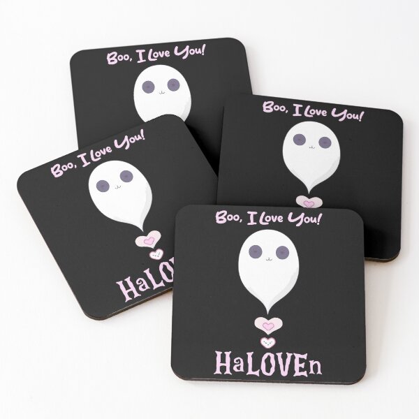 Item preview, Cute Ghost Love – "Boo, I Love You!" HaLOVEn Design designed and sold by Prime-Studio.