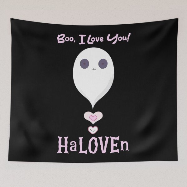 Item preview, Cute Ghost Love – "Boo, I Love You!" HaLOVEn Design designed and sold by Prime-Studio.