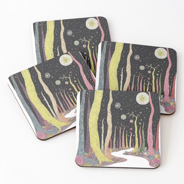 Item preview, Nighttime in the Forest designed and sold by ByGraphicGems.