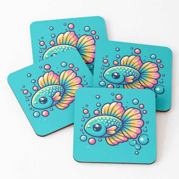 Item preview, Tiny Treasure: The Vibrant Guppy designed and sold by communedesigns.