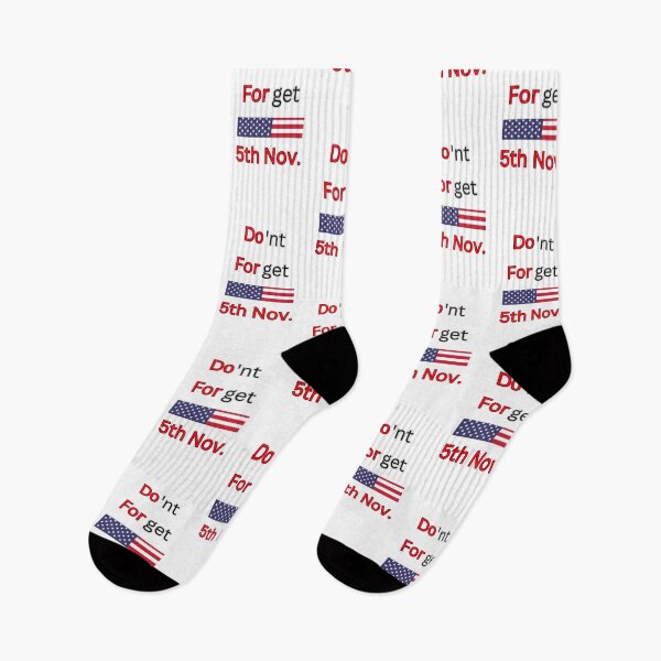 Item preview, USA Election Compaign Don't Forget 5th November designed and sold by Design E Khaas.