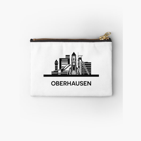 Item preview, Oberhausen Skyline Silhouette Black designed and sold by strixvariaart.