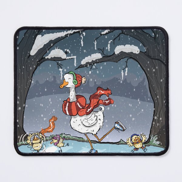 Item preview, Ducks Ice Skating designed and sold by TheRetroE.
