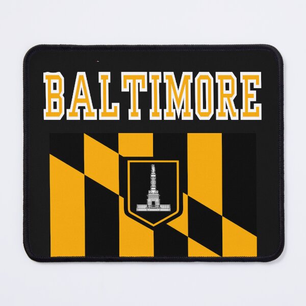 Item preview, Baltimore flag city gifts for travel lovers 2024-2025 designed and sold by erozzz.