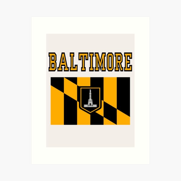 Artikel-Vorschau von Baltimore Flagge Stadtgeschenke für Reiseliebhaber 2024-2025, designt und verkauft von erozzz.