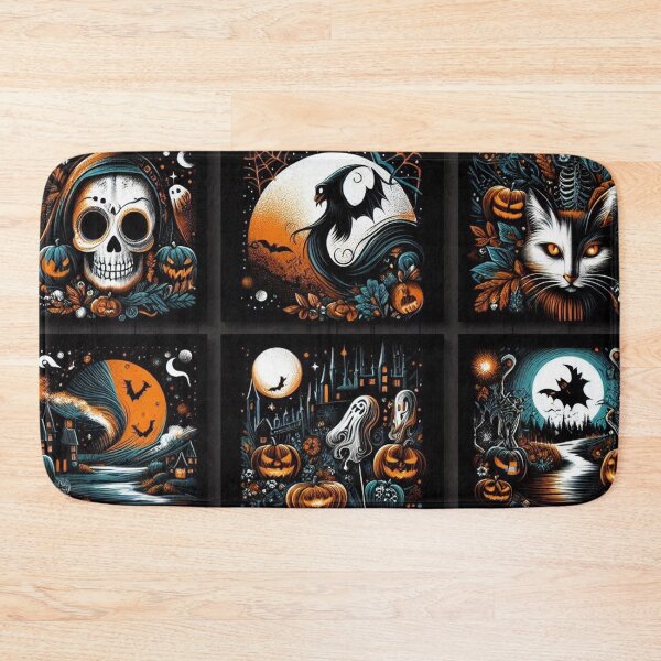 Item preview, Halloween Spooky Pictures Pattern designed and sold by Simplybe1.