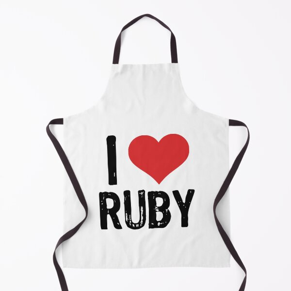 Item preview, I Love Ruby designed and sold by The "I Love Everything" Shop.