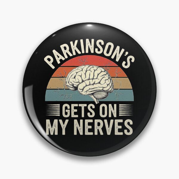Item preview, Parkinson’s Awareness - Gets on My Nerves! Perfect Parkinson’s Gift for Health Awareness and Support - Brain Disease, Nervous System, and Neurodegenerative Illness for Family and Friends designed and sold by love3617.