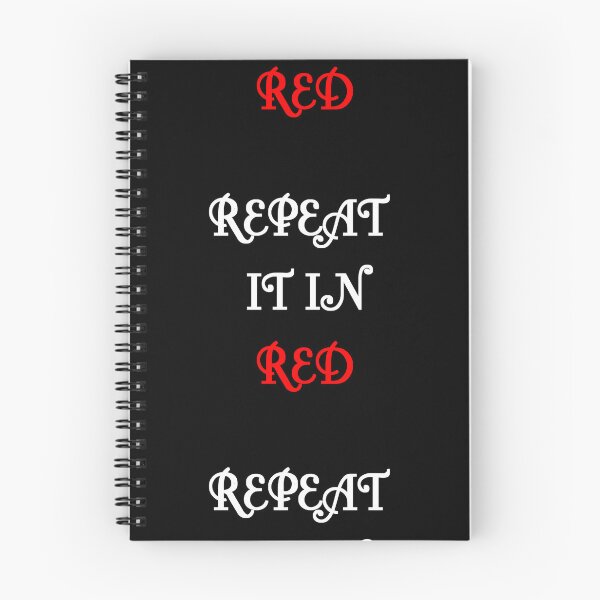 Item preview, Repeat it in Red designed and sold by zareworks.