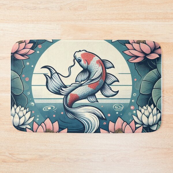 Item preview, Strength and Serenity: The Graceful Koi designed and sold by communedesigns.