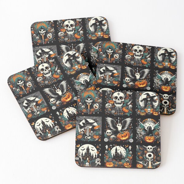 Item preview, Halloween Scary Pictures Pattern designed and sold by Simplybe1.