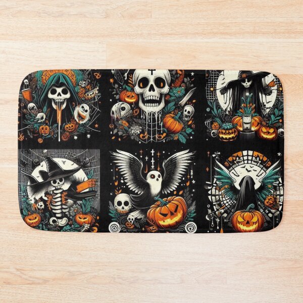 Item preview, Halloween Scary Pictures Pattern designed and sold by Simplybe1.